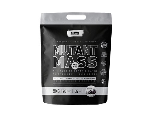 Star Nutrition Mutant Mass 5 Kilos Zipper Pack Cookies&Cream