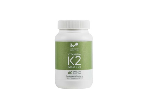 Suplemento Dietario Leguilab Vitamina K2+D3 x 60 Cápsulas