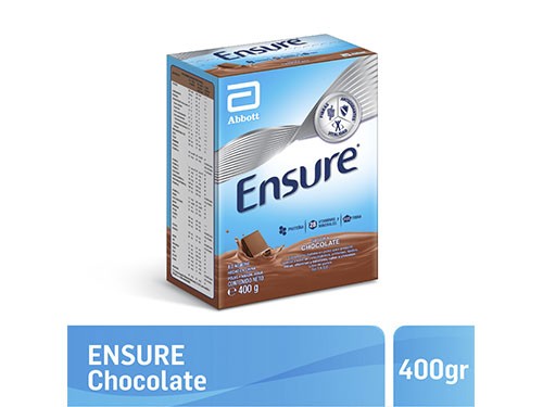 Suplemento En Polvo Ensure Sabor Chocolate 400g
