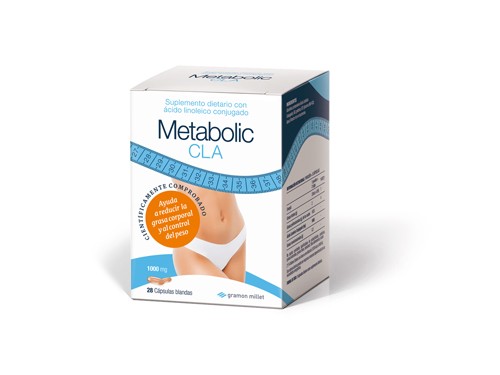 Metabolic Cla Suplemento Dietario 28 Capsulas