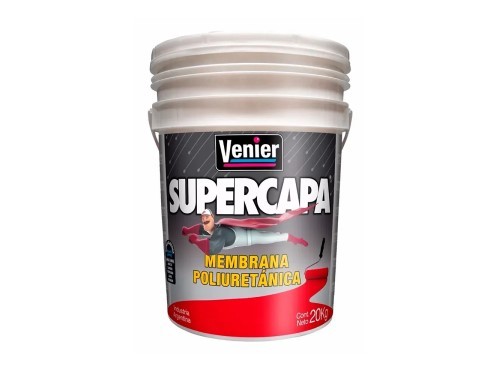 Supercapa membrana poliuretanica rojo 20 L Venier