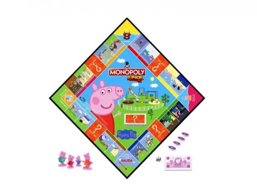 Juego De Mesa Monopoly Junior Peppa Pig