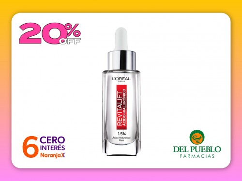 Serum L'Oréal Paris Revitalift Acido Hialuronico x 30 ml