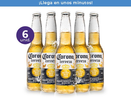 Pack: 6 Corona 330ml