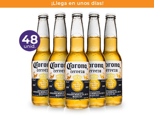Pack 48 Cervezas Corona 330ml