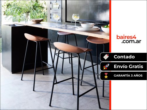 Banqueta Diseño Milo Base Black | Contado | BAIRES4