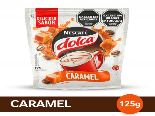NESCAFÉ® Dolca® Mixes Caramel- Doypack x 125gr