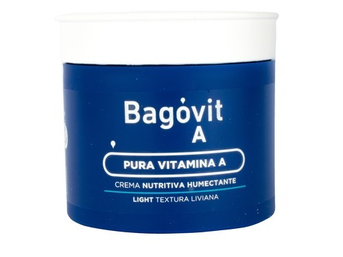 Crema Nutritiva Humectante Hipoalergénica Liviana 100g Bagovit A