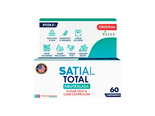 Suplemento Dietario Satial Total con Neutralasa x 60 Comp