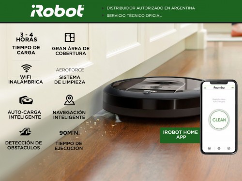 Aspiradora Robot iRobot Roomba I7 Wifi Mapeo Inteligente I715