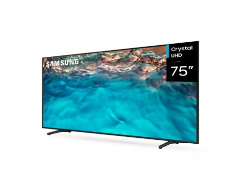 Smart TV LED 75" Samsung UN75BU8000GCZB 4K Ultra HD