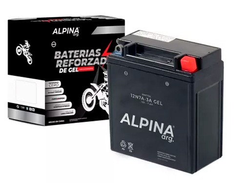 Bateria Gel Alpina 12n7a-3a Motomel Skua Honda Storm ML