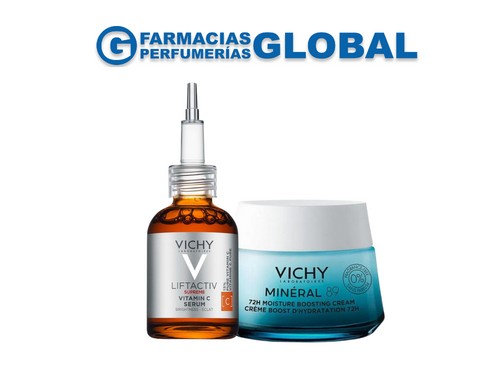 Combo Vichy Vit c + Crema Mineral 89 Sin Fragancia