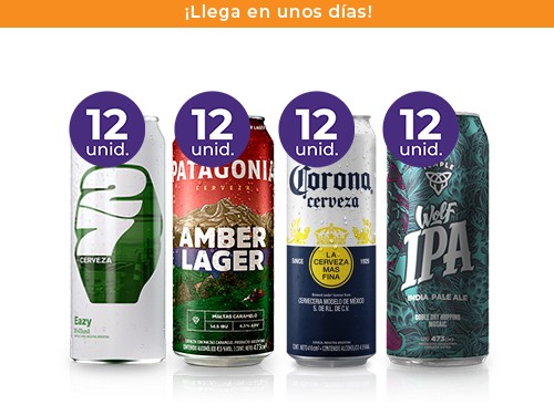 Pack: 48 Cervezas Premium Lata 473ml