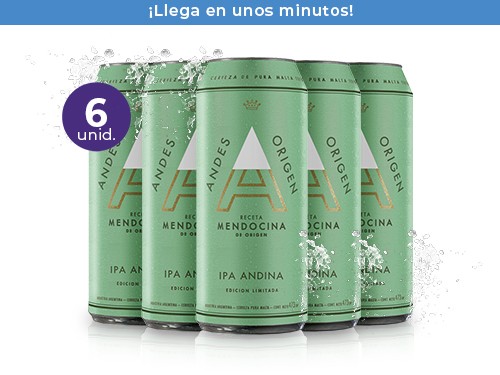 Pack: 6 Andes Origen IPA