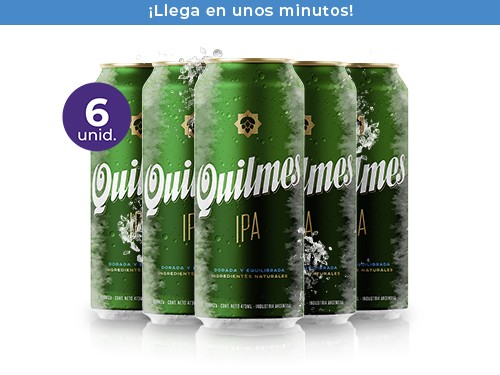 Pack: 6 Quilmes IPA 473ml