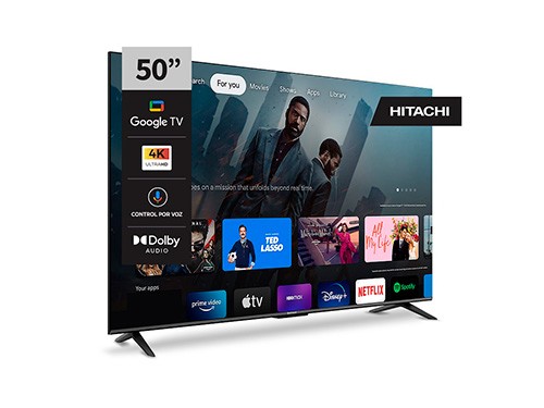 Televisor Smart TV Hitachi LED 50" 4k HDR 10 Android TV