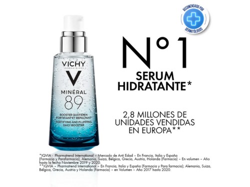Vichy Mineral 89 Booster 50 gr + Mineral 89 Contorno de Ojos 15 ml