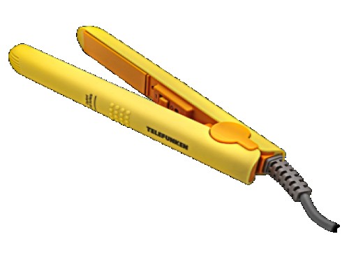 Planchita de pelo Telefunken TF-CP600 amarilla