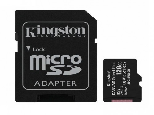 Tarjeta Kingston MicroSD 128GB Clase 10
