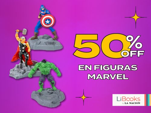 Figuras Marvel: Héroes y villanos con 50% OFF