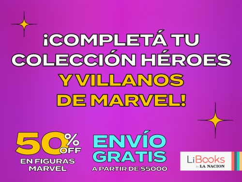 Figuras Marvel: Héroes y villanos con 50% OFF