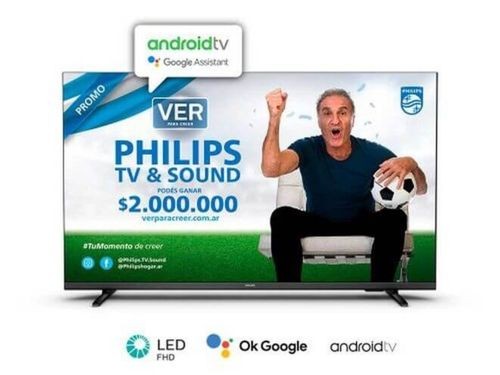SMART TV PHILIPS 43" FULL HD LED CON ANDROID - 43PFD6917