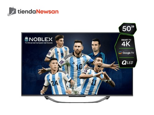 Smart Tv Led 50 Pulgadas Qled Black Series 4k Google Tv Noblex