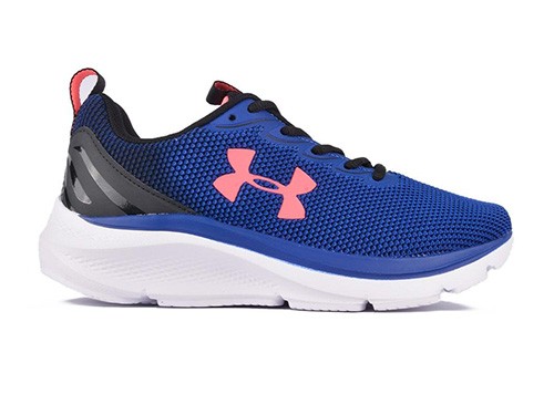 Zapatillas Under Armour Mujer Charged Fleet Azules Running