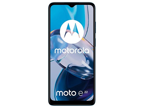 Celular Motorola E22 azul 4+64 GB