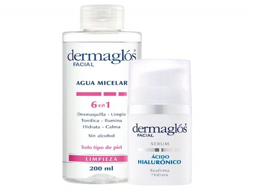 Dermaglós Kit Facial  Agua Micelar + Serum