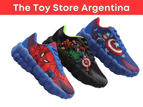 Zapatillas Niño Spiderman Hulk Capitan America Marvel®
