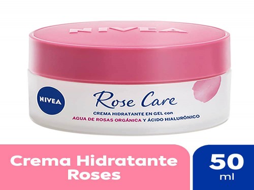 NIVEA Rose Care para todo tipo de piel x 50 ml