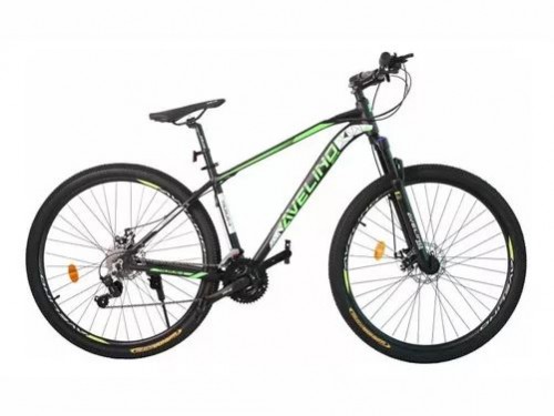 Bicicleta MTB Avelino Rod.29 Taurus Ef500 24vel Negro/verde