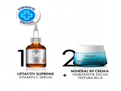 Vichy Combo Liftactiv Vitamin + Mineral 89 Rejuvenecedor