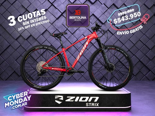 Bicicleta Zion Strix Rodado 29 Transmision 1x11 Ltwoo Suspension Aire