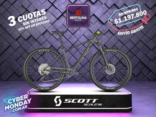 Cyber monday best sale bicicletas rodado 29