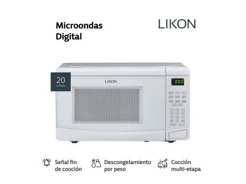 Microondas Likon 20 Litros Digital Li20D-S20