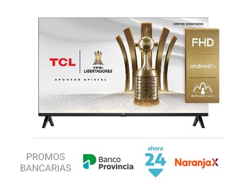 Smart Tv 43" Tcl L43S5400-F Led Android Tv
