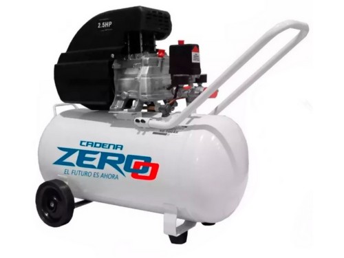 Compresor De Aire Portatil Zero Zeco50k Monofásico 50l 2.5hp + Kit
