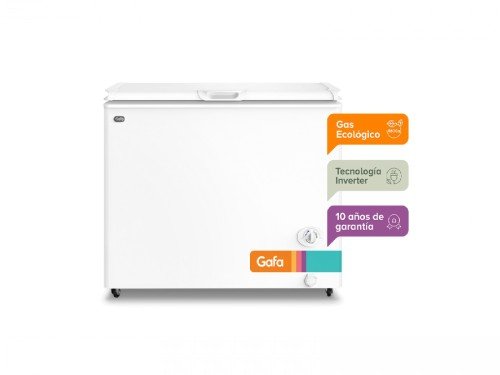 FREEZER FGHI-300B-L INVERTER HORIZ. BLANCO 280LTS GAFA