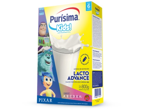 Leche Infantil en Polvo Purísima Kids 800g x 12 unidades Envío Gratís