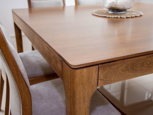 Mesa comedor madera Guatambú Moderna 2,00 Moscú - SILVINA C