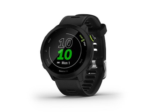 Smartwatch Reloj Forerunner 55 Running Pulsometro Gps Garmin Negro