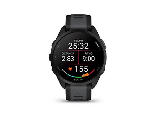 Smartwatch Reloj Forerunner 165 Musica Amoled Tactil Garmin Negro