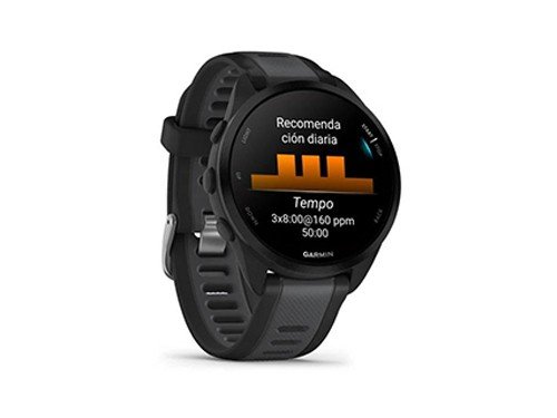 Smartwatch Reloj Forerunner 165 Musica Amoled Tactil Garmin Negro