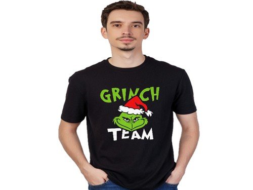 Unisex Remeras Grinch Navidad