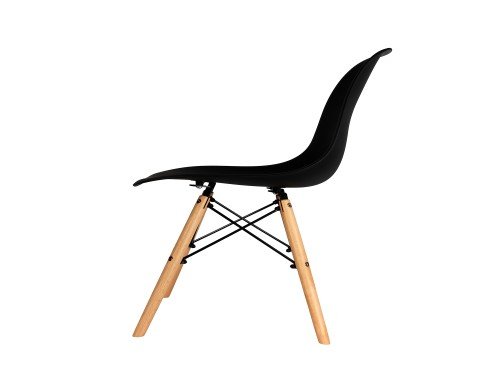 Sillas Eames Negras x6