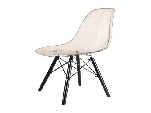 Sillas Eames Transparentes Negras x6