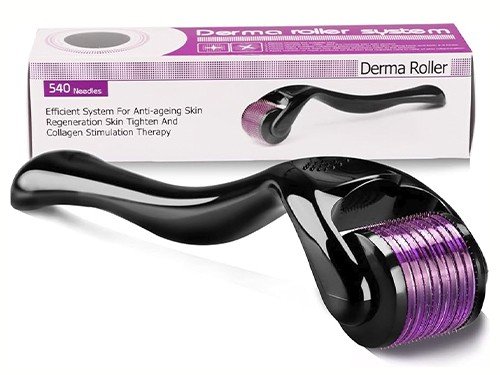 Derma Roller Piel Pelo Barba producción colágeno irrigación sanguínea